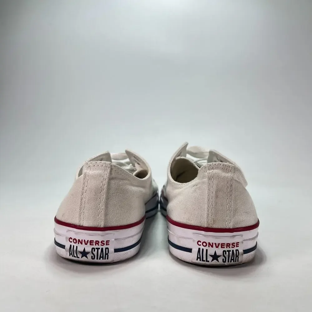 Converse Chuck Taylor All Star Classic White Low Top Sneakers M7652 Mens Size 10